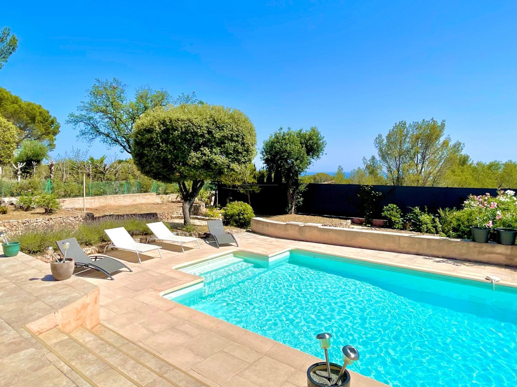 Saint-Raphaël Charming French Riviera Villa // Pool, Seaview, Ac, 9Pax // מראה חיצוני תמונה